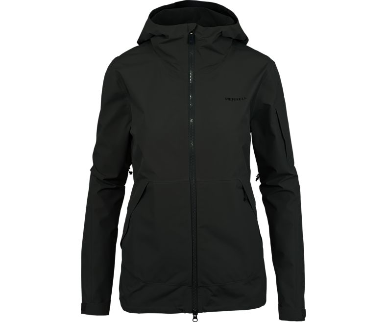 Merrell Voyager II Jacket Lette Jakker Dame Svarte | 37590W-1LB