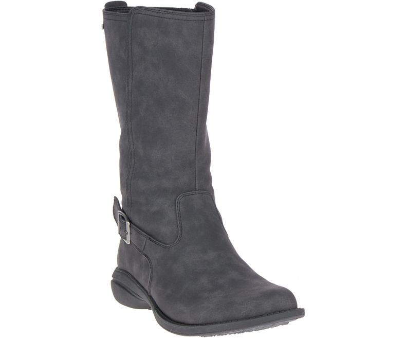 Merrell Westbrook Høye Vanntette Vanntette Sko Dame Svarte | 41663W-1WB