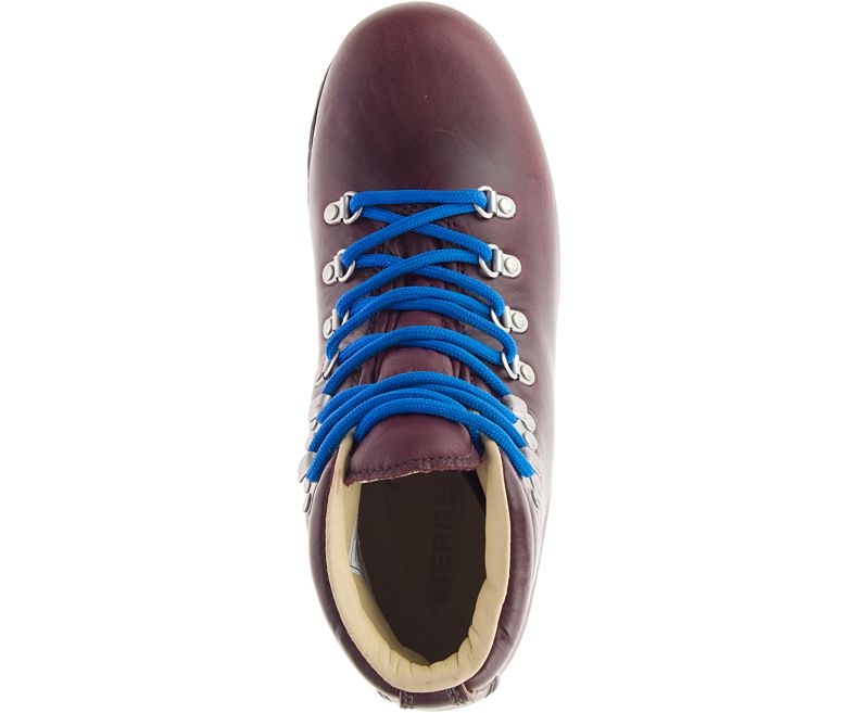 Merrell Wilderness Legend Vanntette Støvler Dame Mørke Rød | 35402W-1BD