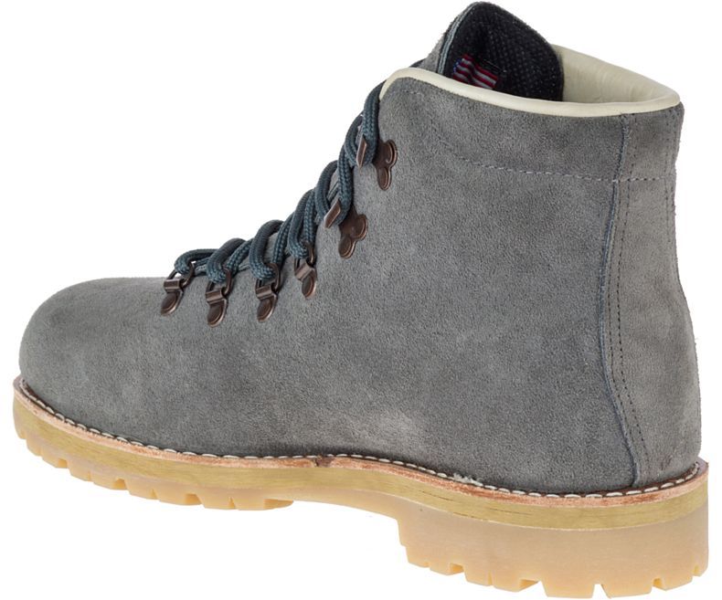 Merrell Wilderness USA Semsket Skinn Støvler Herre Mørke Grå | 29535M-2BD