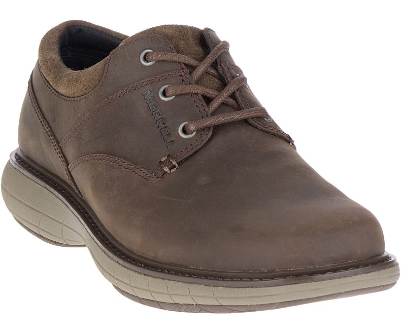 Merrell World Vue Blonder Brede Bredde Fritidssko Herre Svarte | 30967M-2CB