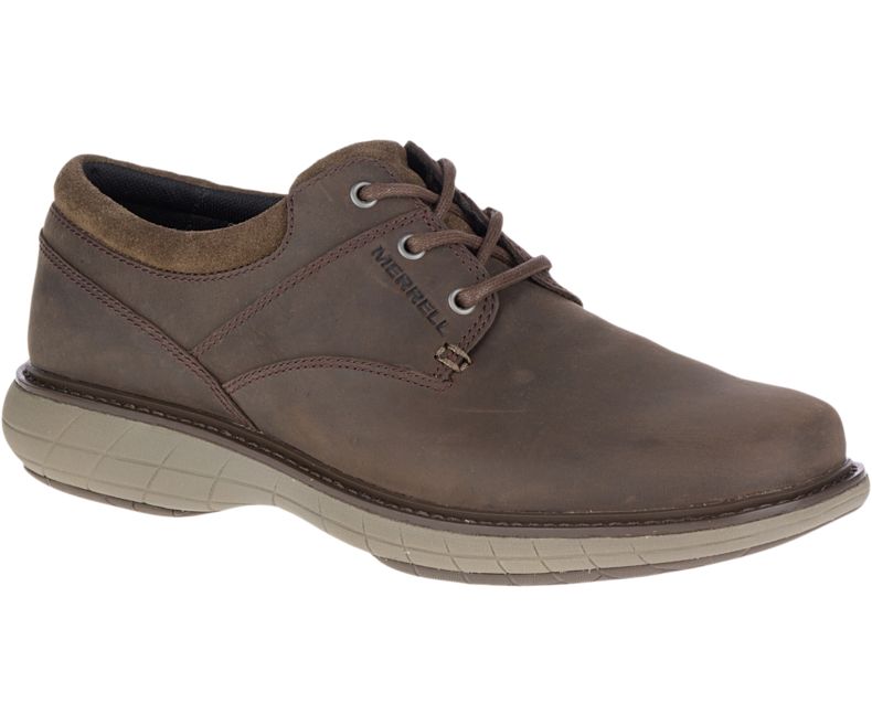 Merrell World Vue Blonder Brede Bredde Fritidssko Herre Svarte | 30967M-2CB