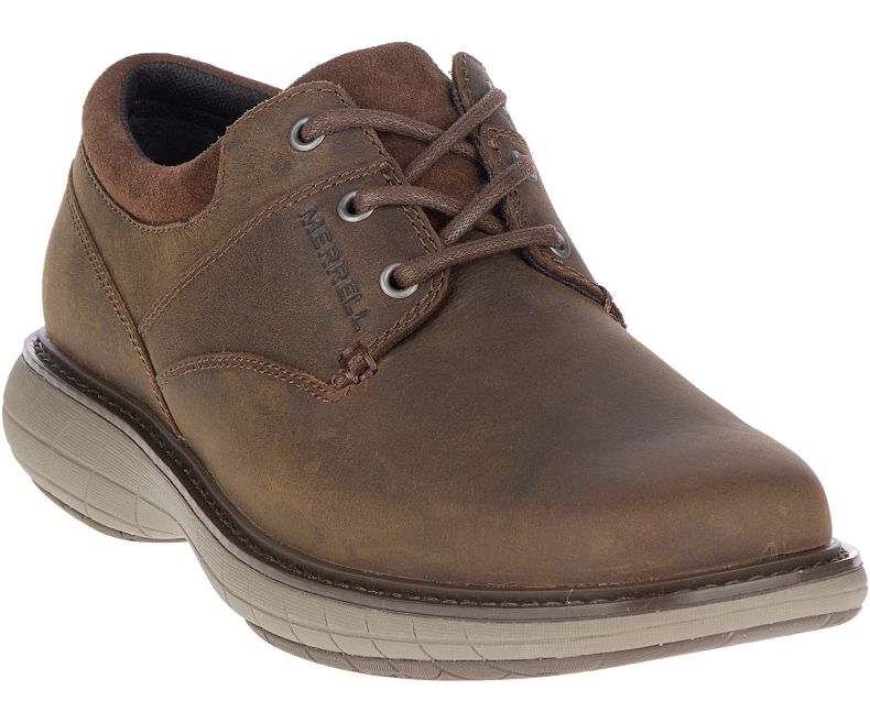 Merrell World Vue Blonder Fritidssko Herre Mørke Brune | 30966M-2CD