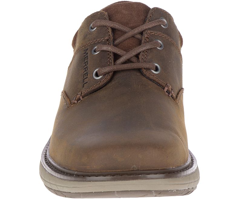 Merrell World Vue Blonder Fritidssko Herre Mørke Brune | 30966M-2CD