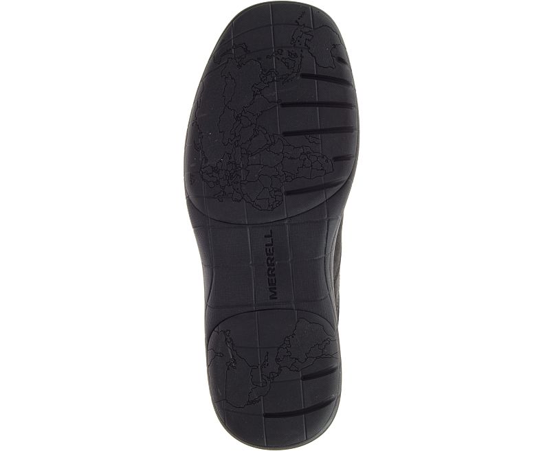 Merrell World Vue Blonder Vanntette Brede Bredde Fritidssko Herre Svarte | 33360M-2CB