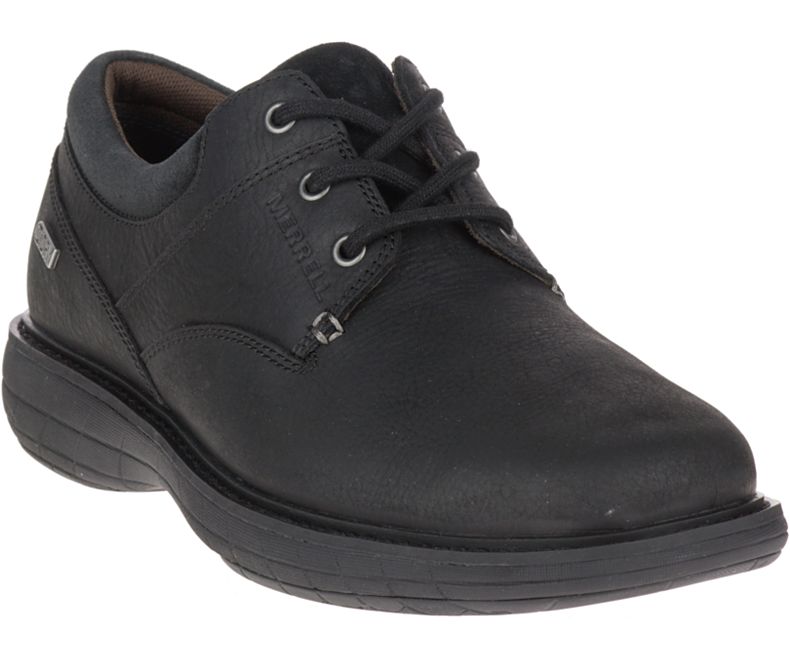 Merrell World Vue Blonder Vanntette Brede Bredde Fritidssko Herre Svarte | 33360M-2CB