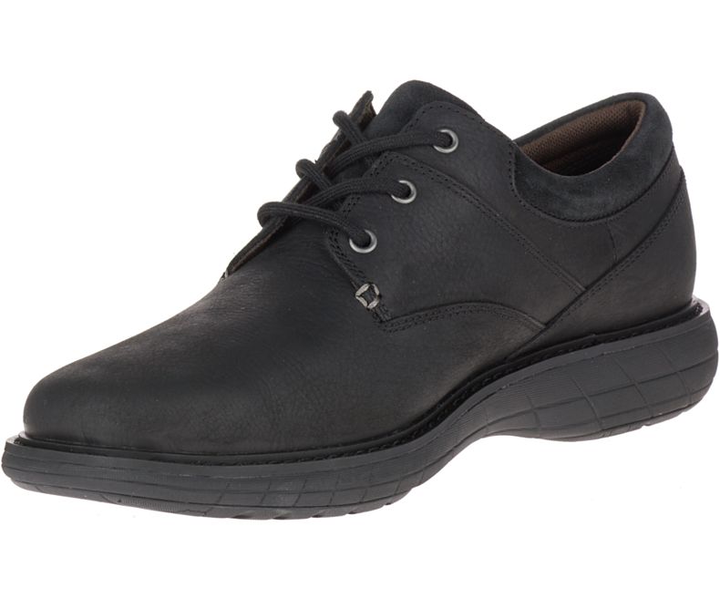 Merrell World Vue Blonder Vanntette Brede Bredde Fritidssko Herre Svarte | 33360M-2CB