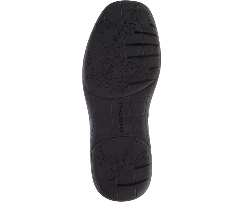 Merrell World Vue Moc Fritidssko Herre Svarte | 30968M-2CB
