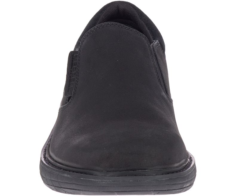 Merrell World Vue Moc Fritidssko Herre Svarte | 30968M-2CB