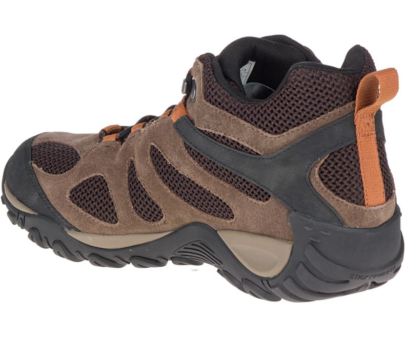 Merrell Yokota 2 Mid Vanntette Gåsko Herre Brune | 35410M-2WB