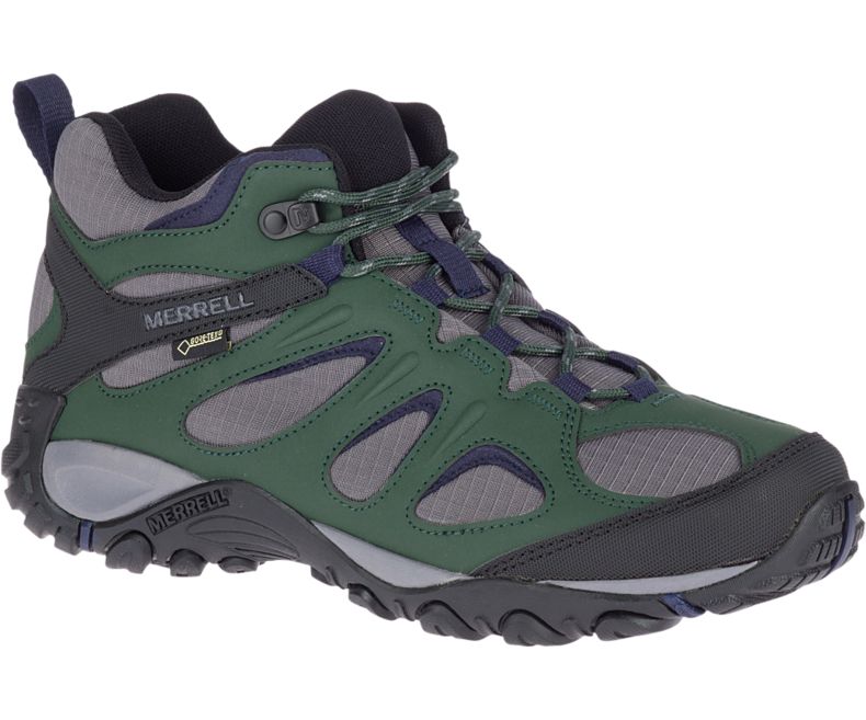 Merrell Yokota 2 Sports Mid GORE-TEX® Fjellsko Herre Grønn | 38705M-2HG