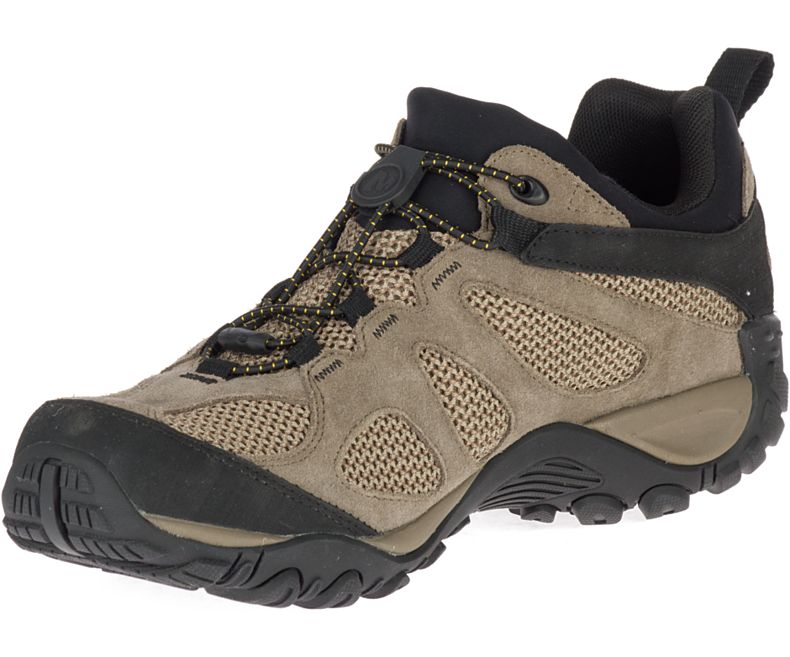 Merrell Yokota 2 Stretch Fjellsko Herre Beige Svarte | 41395M-2HB