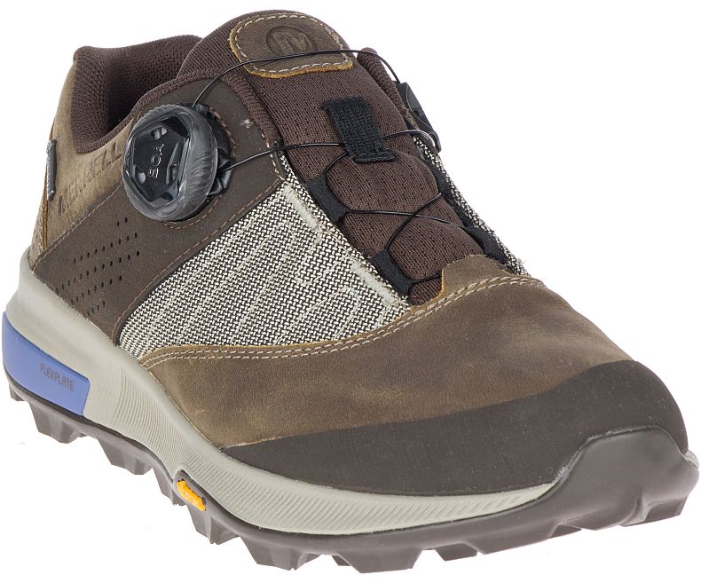 Merrell Zion Boa GORE -TEX® Fjellsko Dame Brune | 41231W-1HB