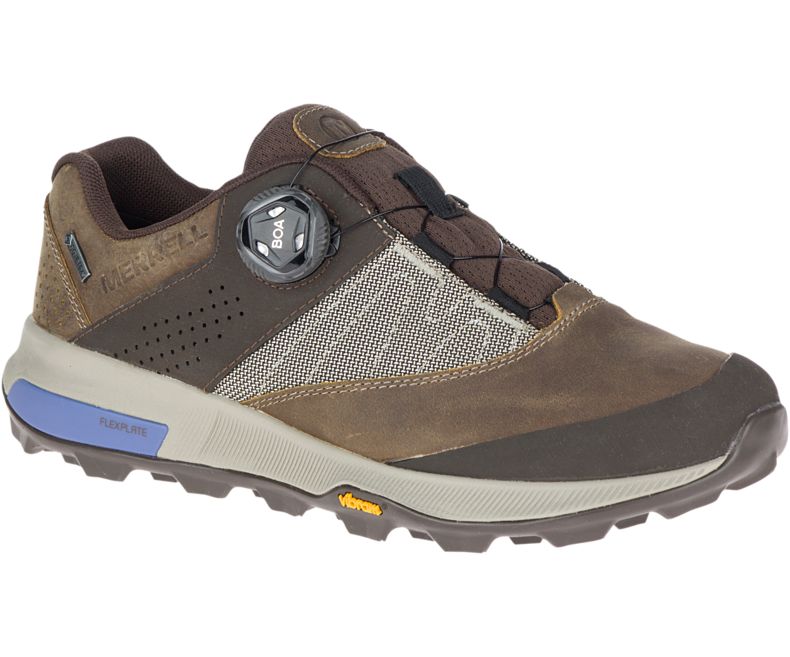 Merrell Zion Boa GORE -TEX® Fjellsko Dame Brune | 41231W-1HB