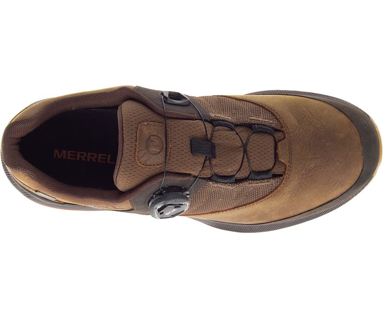 Merrell Zion Boa GORE -TEX® Fjellsko Herre Brune | 41230M-2HA