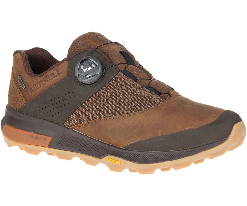 Merrell Zion Boa GORE -TEX® Fjellsko Herre Brune | 41230M-2HA