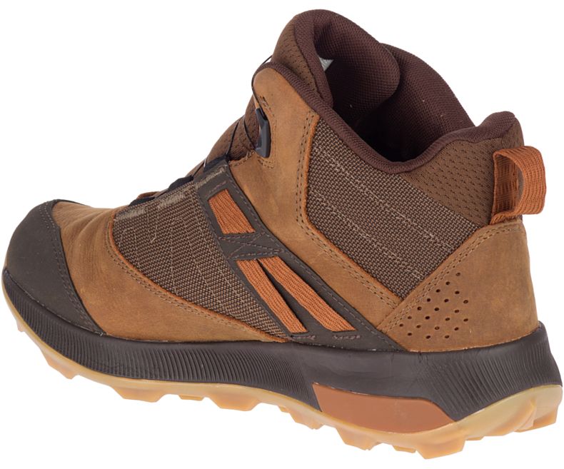Merrell Zion Boa Mid GORE -TEX® Fjellsko Herre Brune | 41232M-2HB