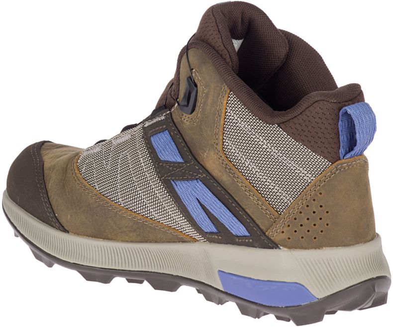 Merrell Zion Boa Mid GORE -TEX® Gåsko Dame Brune | 41233W-1WB