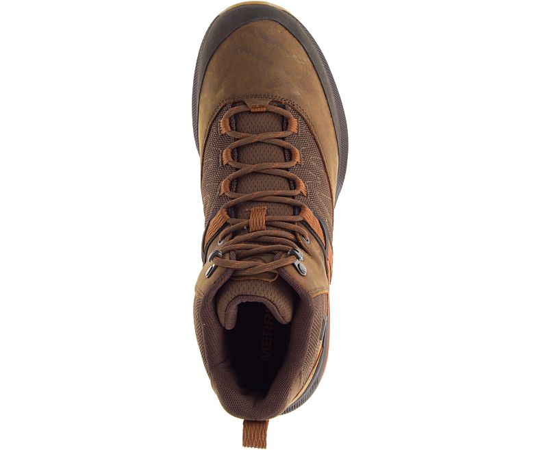 Merrell Zion Mid Vanntette Gåsko Herre Mørke Brune | 40759M-2WA