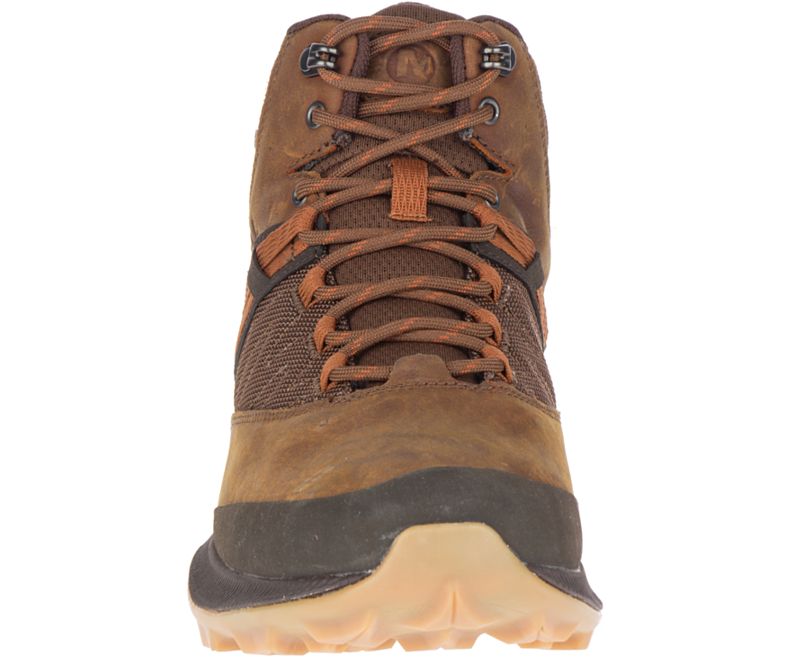 Merrell Zion Mid Vanntette Gåsko Herre Mørke Brune | 40759M-2WA