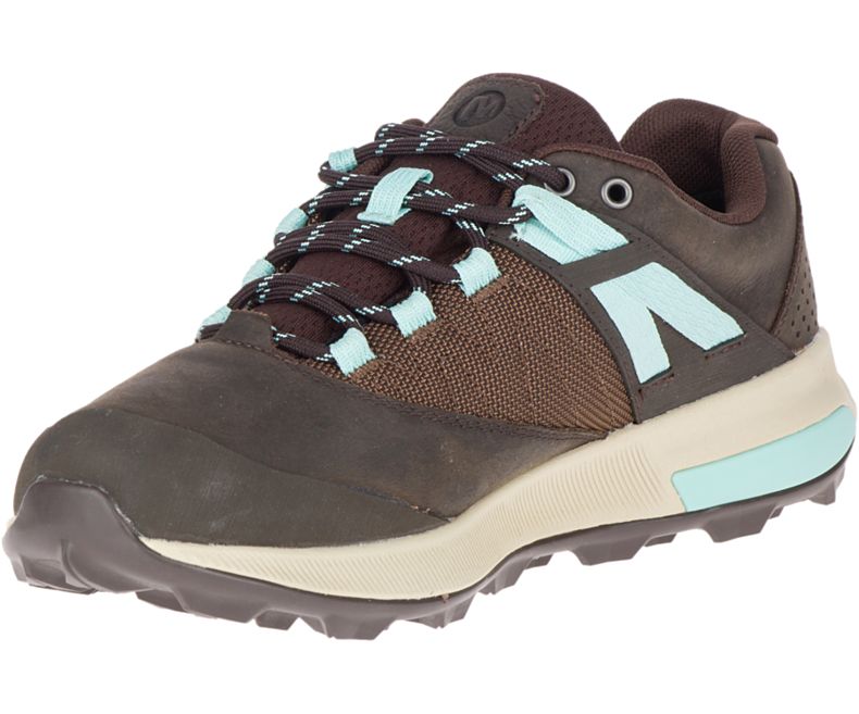 Merrell Zion Vanntette Fjellsko Dame Brune | 40760W-1HB