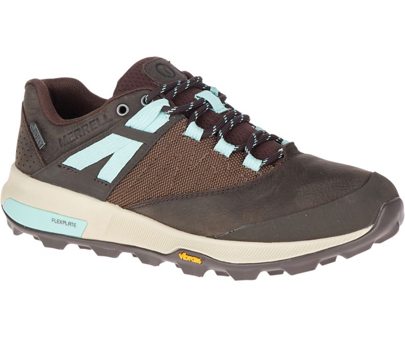 Merrell Zion Vanntette Fjellsko Dame Brune | 40760W-1HB